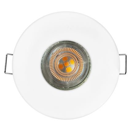 Osram - LED ugradna kupatilska svetiljka SPOT 1xGU10/4,3W/230V 2700K CRI 90, prečnik 8,5 cm, IP65, bela