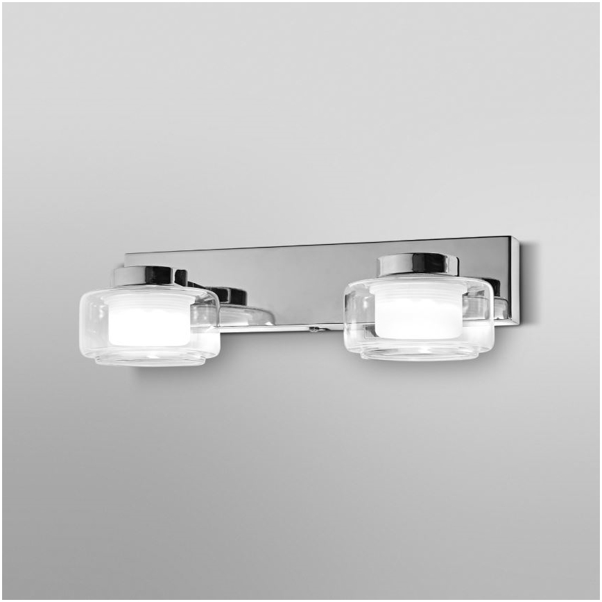 Osram - LED zidno svetlo za kupatilo ORBIS FLAME 2xLED/5,5W/230V 3000/4000K IP44 sjajni hrom