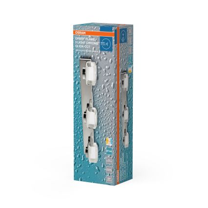 Osram - LED zidno svetlo za kupatilo ORBIS FLAME 3xLED/5,5W/230V 3000/4000K IP44 sjajni hrom