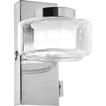Osram - LED zidno svetlo za kupatilo ORBIS FLAME LED/5,5W/230V 3000/4000K IP44 sjajni hrom