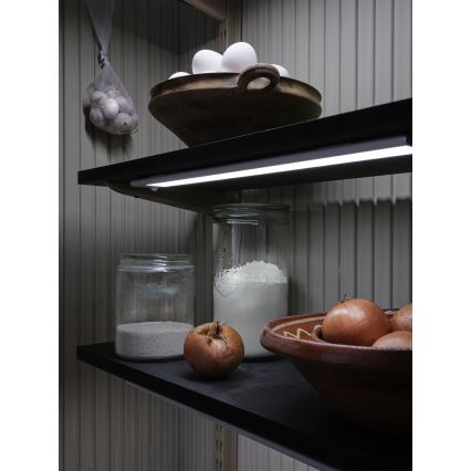 Osram - LED svetlo ispod ormarića sa senzorima pokreta i sumraka LINEAR LED/4W/3,7V 1500 mAh 3000/4000/6500K 60 cm sivo