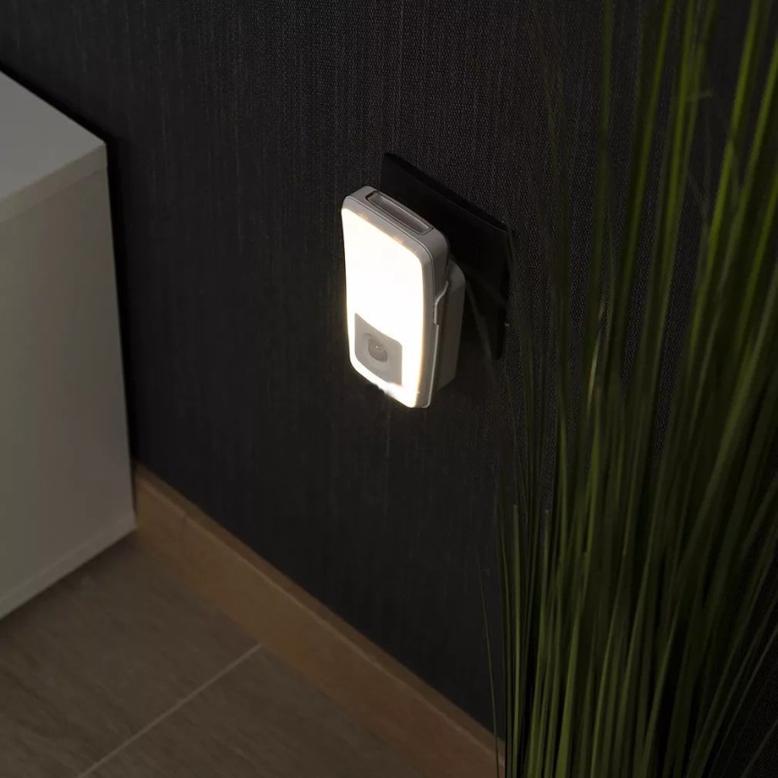Osram - LUNETTA LED orijentaciono svetlo za utičnicu sa senzorom, 2W/230V