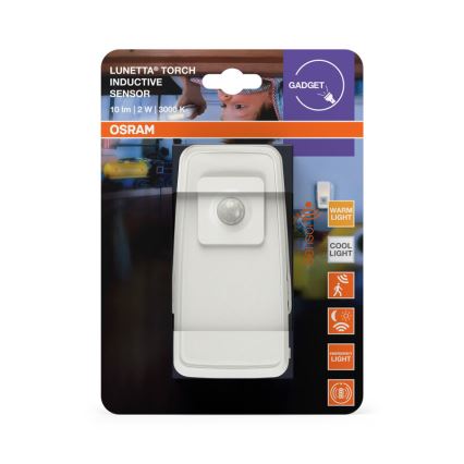 Osram - LUNETTA LED orijentaciono svetlo za utičnicu sa senzorom, 2W/230V