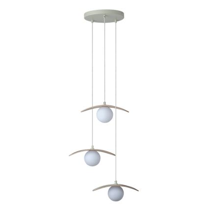 Osram - Luster na sajli DECOR PEARL 3xG9/5W/230V bež