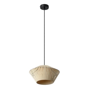 Osram - Luster na sajli DECOR STRIPES 1xE27/10W/230V prečnik 30,5 cm bež