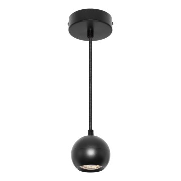 Osram - Luster na sajli SPOT SPHERAL 1xGU10/6W/230V crna
