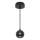 Osram - Luster na sajli SPOT SPHERAL 1xGU10/6W/230V crna