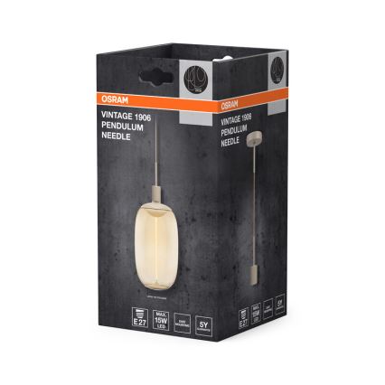 Osram - Napajni kabl PENDULUM NEEDLE 1xE27/15W/230V bež