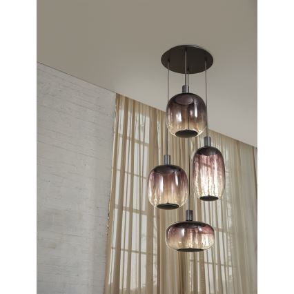Osram - Napojni kabl NEEDLE PENDANT 4xE27/25W/230V antracit