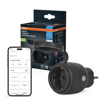Osram - Pametna spoljašnja utičnica SMART+ MATTER SCHUKO 3680W/230V/16A IP44 Wi-Fi