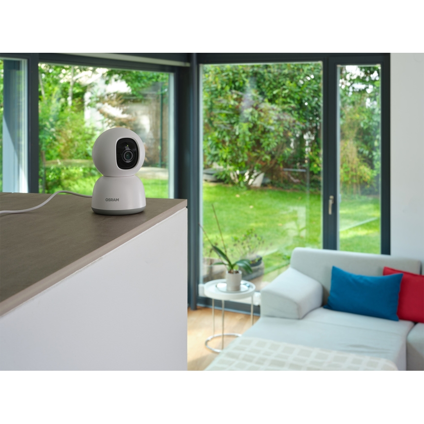Osram - Pametna unutrašnja kamera 360° sa 2K SMART+ senzorom, 230V, Wi-Fi