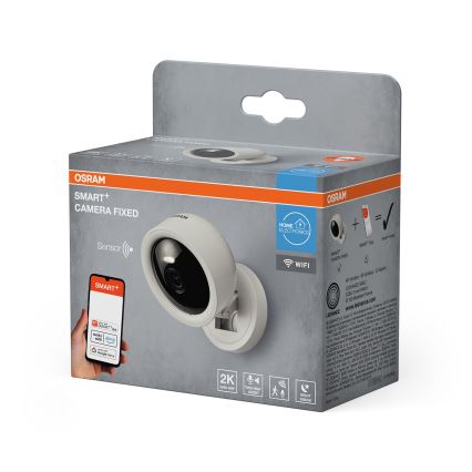 Osram - Pametna unutrašnja kamera sa SMART+ 2K senzorom 230V Wi-Fi