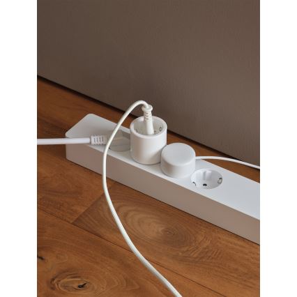 Osram - Pametna utičnica SMART+ MATTER SCHUKO 2300W/230V/10A Wi-Fi bela