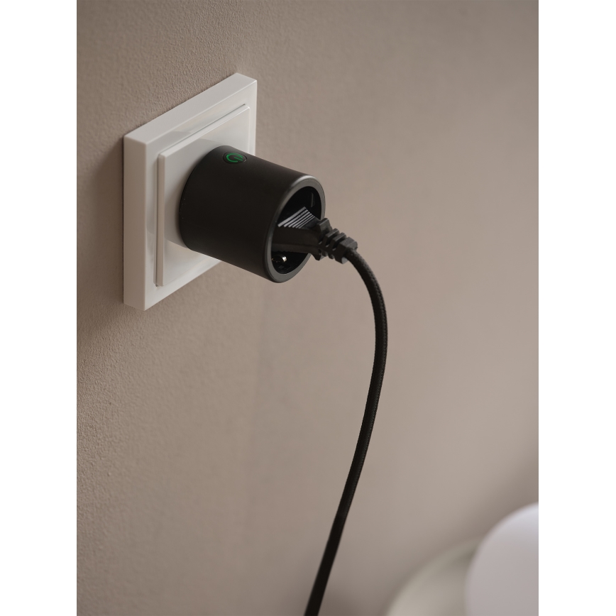 Osram - Pametna utičnica SMART+ SCHUKO 2300W/230V/10A crna