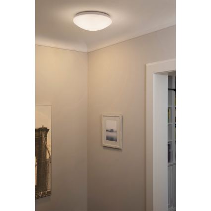 Osram - Plafonska svetiljka CEILING ESSENTIAL 1xE27/25W/230V prečnik 25 cm bela