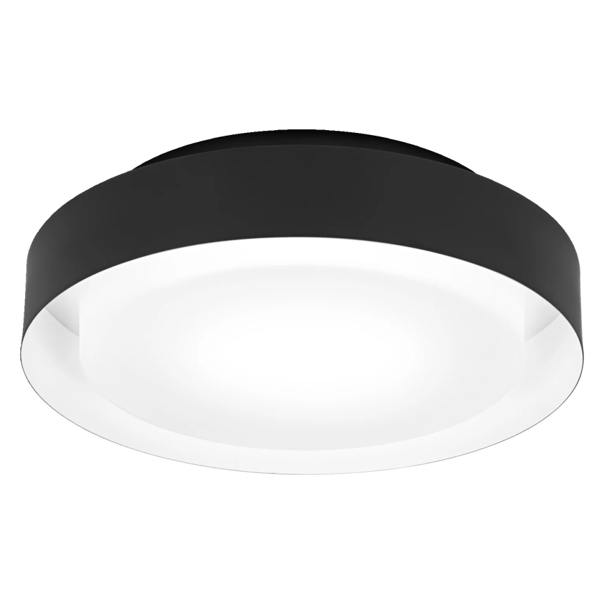 Osram - plafonsko svetlo ORBIS MADRID 2xE27/10W/230V prečnika 29 cm crna