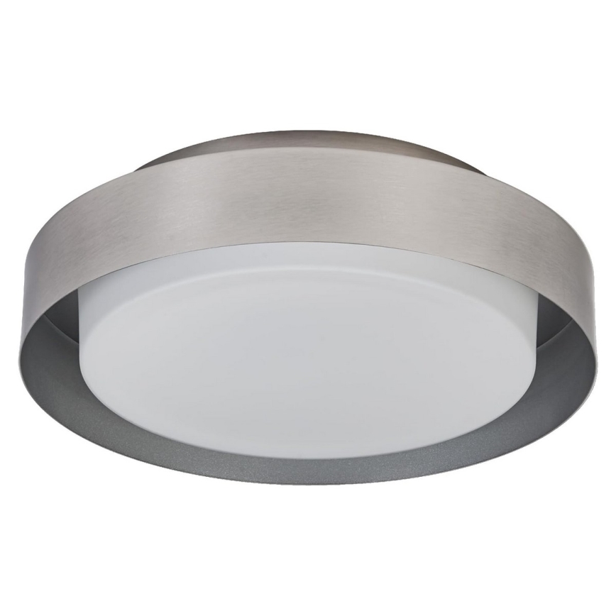 Osram - Plafonsko svetlo ORBIS MADRID 2xE27/10W/230V Ø 29 cm mat hrom