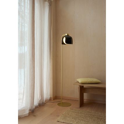 Osram - Podna lampa DECOR COROLLE 1xE27/15W/230V crna/zlatna