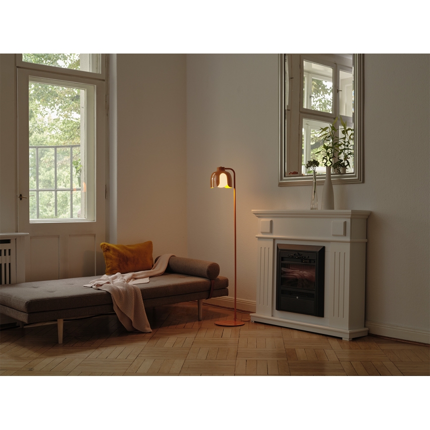 Osram - Podna lampa DECOR COROLLE 1xE27/15W/230V narandžasta