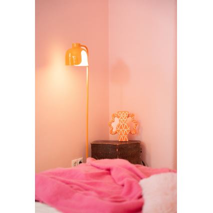 Osram - Podna lampa DECOR COROLLE 1xE27/15W/230V narandžasta