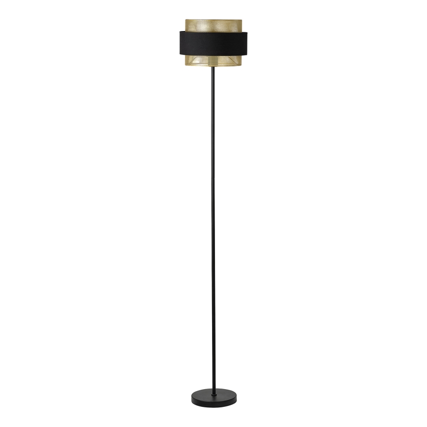Osram - Podna lampa DECOR HORNET 1xE27/10W/230V crna/zlatna