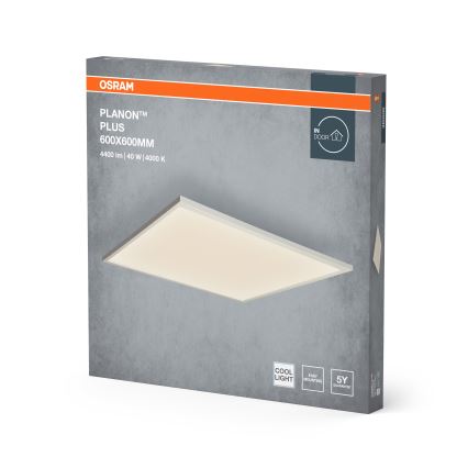 Osram - površinski LED panel PLANON LED/40W/230V 4000K 60x60 cm beo