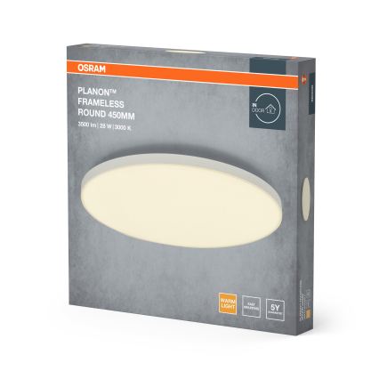 Osram - Površinski montiran LED panel PLANON LED/28W/230V 3000K prečnika 45 cm, bela
