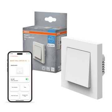 Osram - Prekidač sa jednim tasterom SMART+ MATTER 230V Wi-Fi