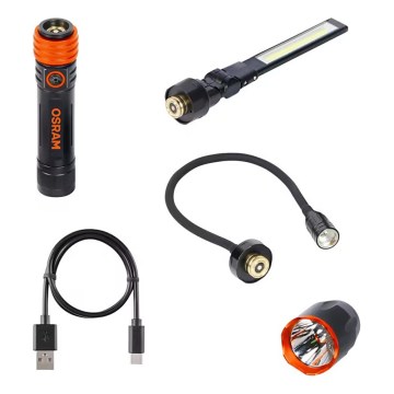 Osram - Prigušiva LED inspekcijska lampa za automobil 3u1 LEDINSPECT LED/5W/5V 4000 mAh