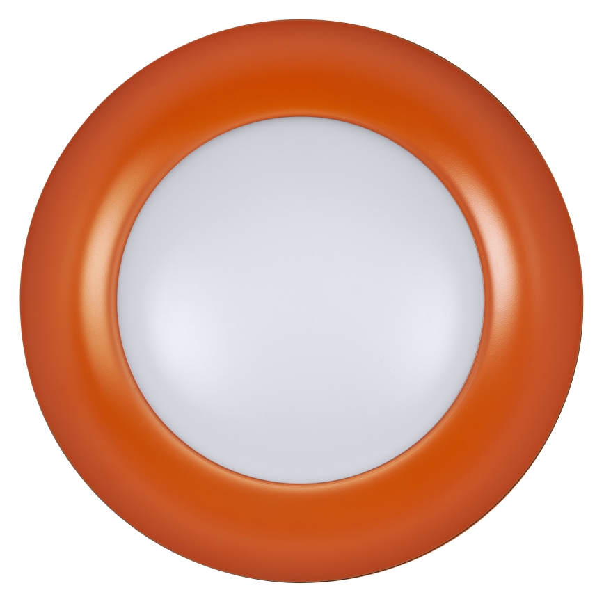 Osram - prigušiva LED plafonska svetiljka ORBIS PLATE LED/19W/230V prečnik 31 cm narandžasta/crna