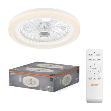 Osram - prigušiva LED plafonska svetiljka sa ventilatorom SOLANO LED/26W/230V 3000/4000/6500K + daljinski upravljač