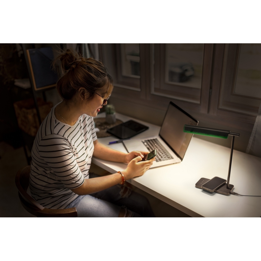 Osram - prigušiva LED stona lampa OFFICE LINE LED/19W/230V 3000/4000/6500K crna