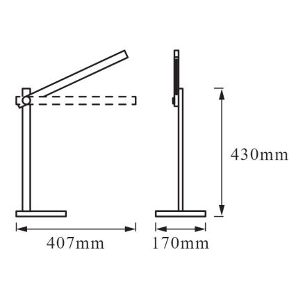 Osram - prigušiva LED stona lampa PANAN LED/7W/230V