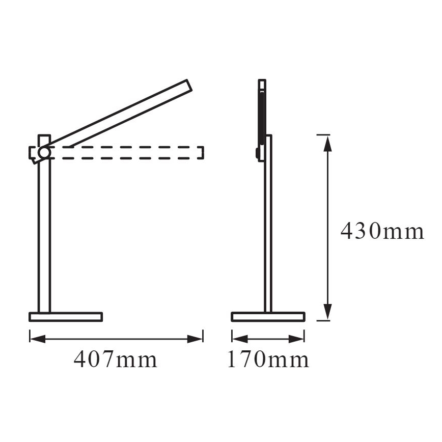 Osram - prigušiva LED stona lampa PANAN LED/7W/230V