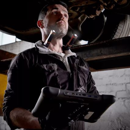 Osram - LED prigušiva punjiva svetiljka za nošenje oko vrata LEDINSPECT WEARABLE NECKLIGHT LED/1W/3,7V IP54 1000 mAh