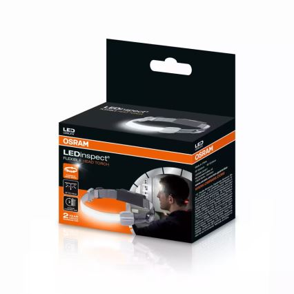 Osram - punjiva prigušiva LED čelna lampa LEDINSPECT LED/3W/3,7V IP42 1000 mAh