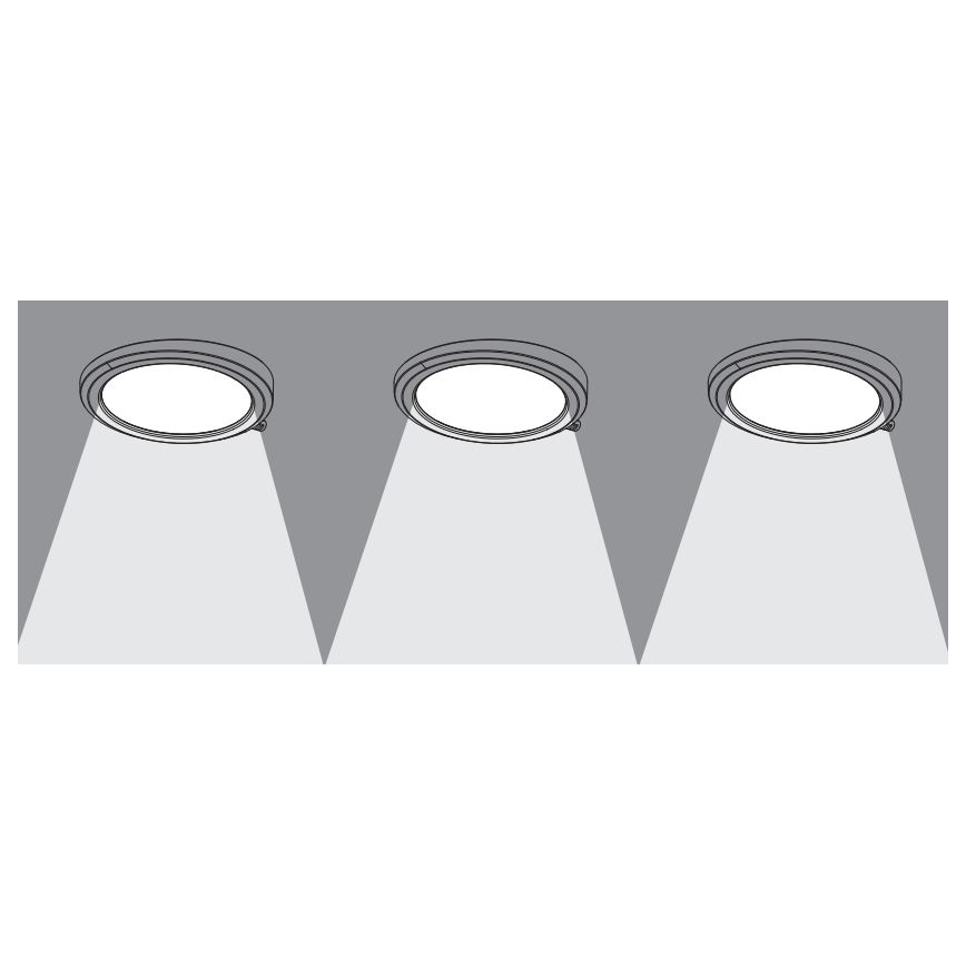 Osram - KOMPLET 3x prigušiva LED svetiljke za montažu ispod ormarića SMART+ LED/6,5W/230V 3000-6500K Wi-Fi
