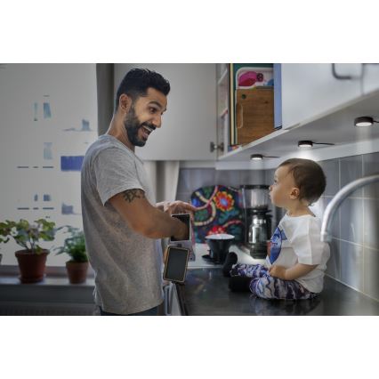 Osram - Set od 3 LED svetla za ispod ormara UNDERCABINET LED/3W/230V 3000K crna