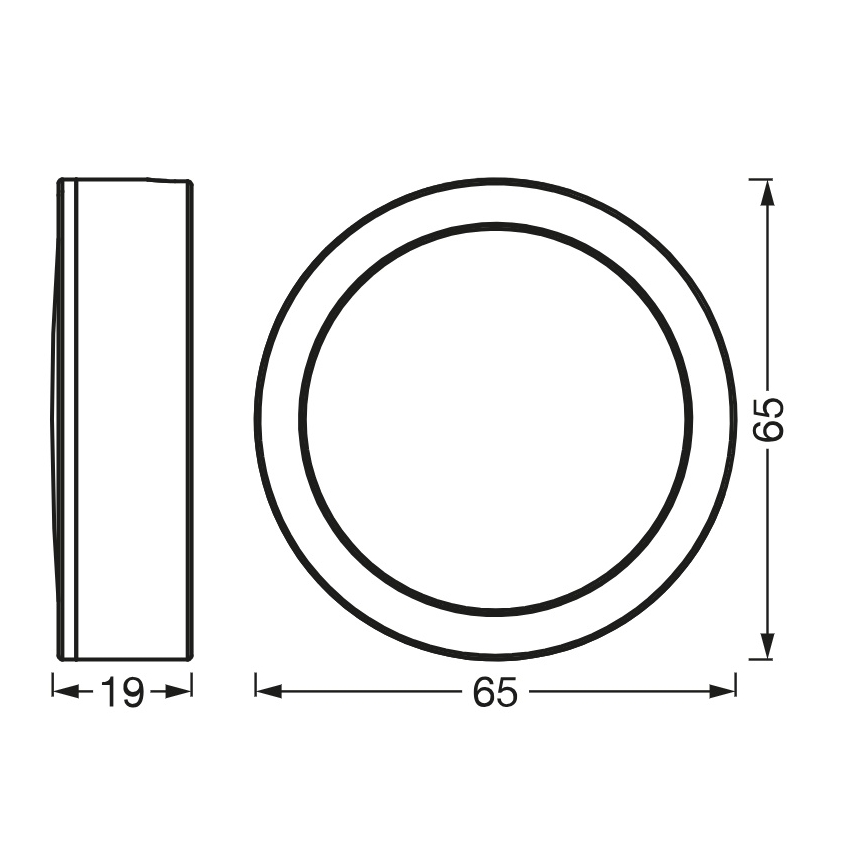 Osram - Set od 3 LED svetla za montažu ispod ormarića UNDERCABINET LED/3W/230V 3000K bela
