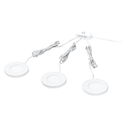 Osram - SET od 3 LED svetla za montažu ispod ormarića UNDERCABINET LED/8,5W/230V 3000K bela