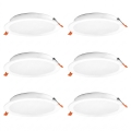 Osram - Set od 6 ugradnih LED svetiljki ESSENTIAL LED/18 W/230 V 6500 K, prečnik 22 cm, bela