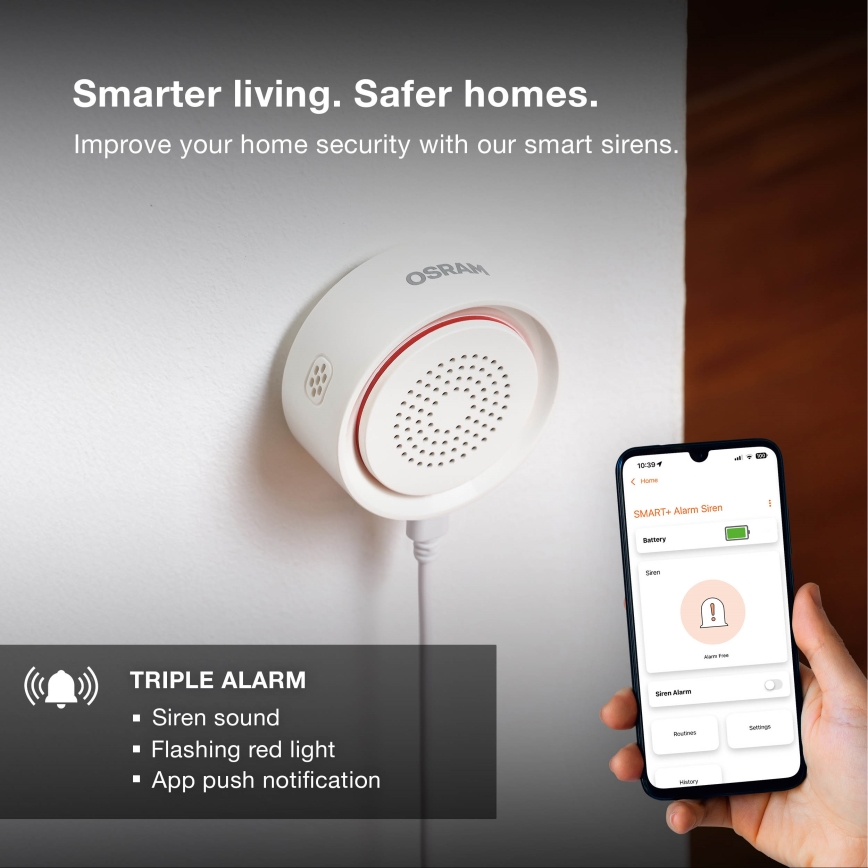 Osram - SMART+ alarm 5V Wi-Fi