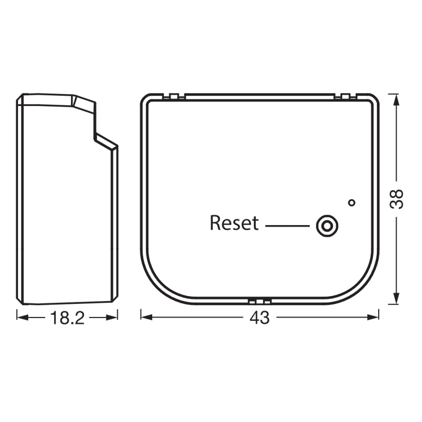 Osram - SMART+ modul za prekidač sa 2 dugmeta, 230 V, Wi-Fi