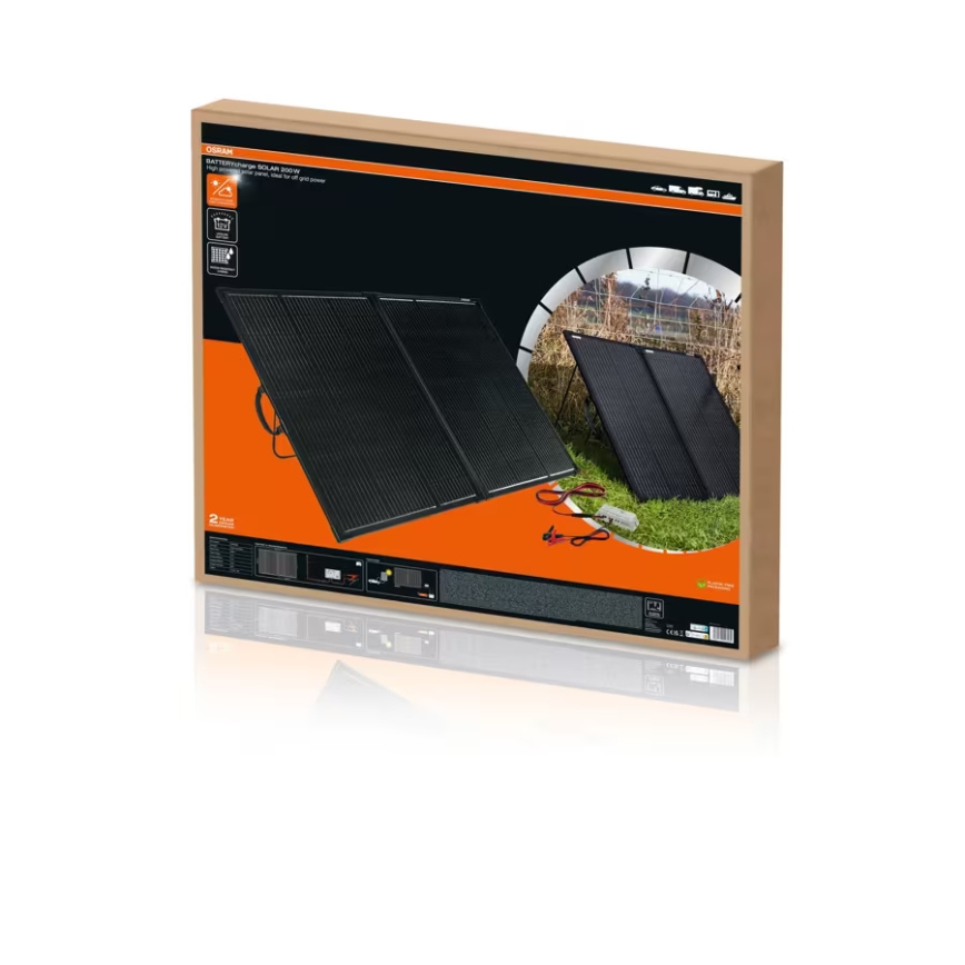 Osram - Solarni panel za nezavisno punjenje baterija BATTERY CHARGE SOLAR 200W IP65