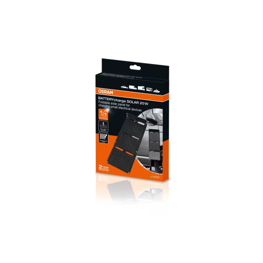 Osram - Solarni panel za nezavisno punjenje BATTERY CHARGE SOLAR 20W IP65