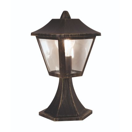 Osram - Spoljašnja lampa TRADITION 1xE27/60W/230V IP44 patina/zlatna
