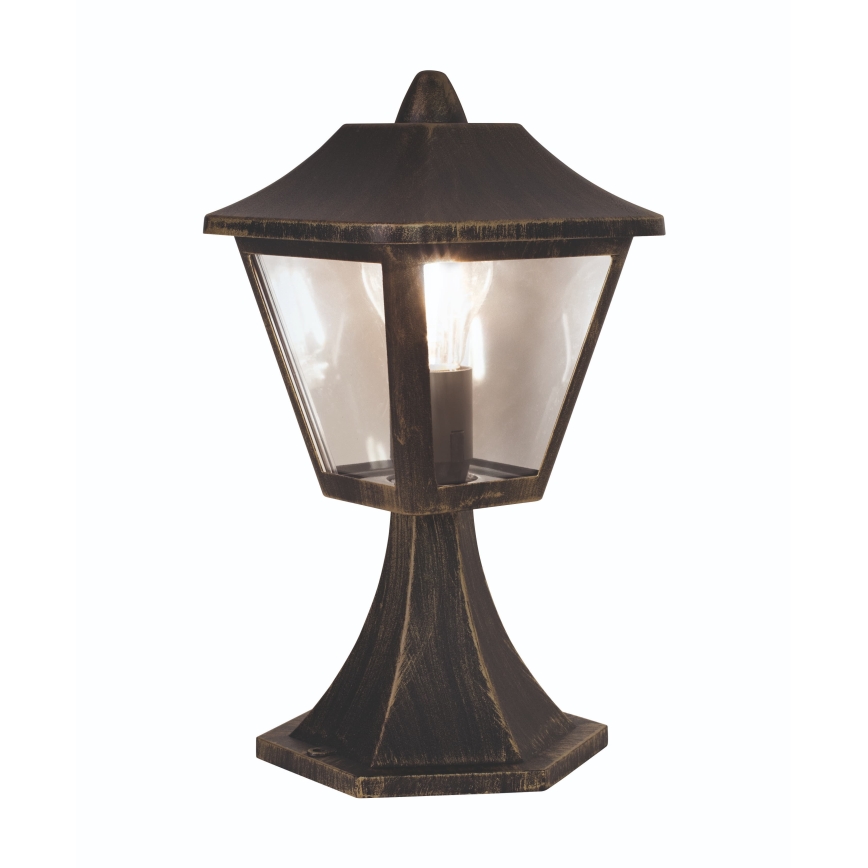 Osram - Spoljašnja lampa TRADITION 1xE27/60W/230V IP44 patina/zlatna