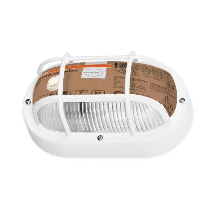 Osram - Spoljašnje zidno svetlo BULKHEAD 1xE27/10W/230V IP54 belo