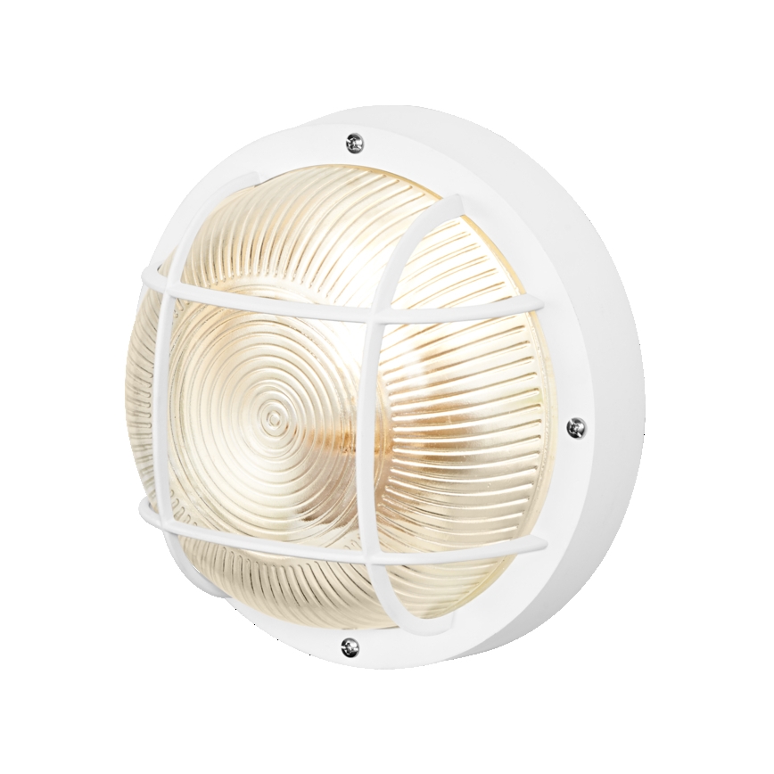 Osram - Spoljašnje zidno svetlo BULKHEAD 1xE27/10W/230V prečnik 19 cm IP54 bela