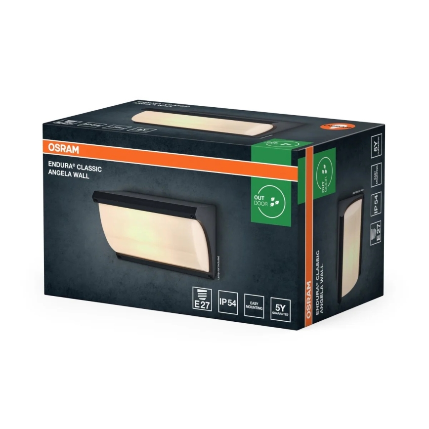 Osram - Spoljašnje zidno svetlo ENDURA CLASSIC 1xE27/40W/230V IP54 antracit